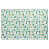 Moderne trendige Weihnachtsbaumen Feiertag Stoff (Fat Quarter (45,7 x 55,9 cm))
