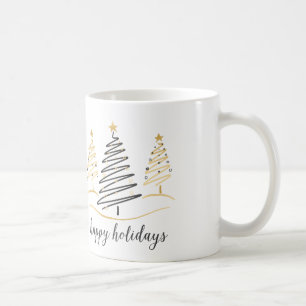 Moderne Trends Holiday Trees Kaffeetasse