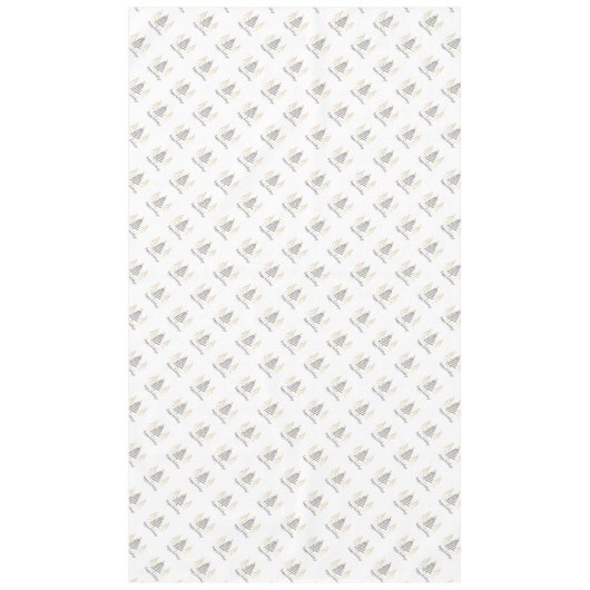 Moderne Trends Holiday Trees Tischdecke (Vorderseite)