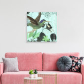 Moderne Trends Hummingbird Leinwanddruck (Insitu (Wohnzimmer))