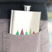 Moderne Trends Weihnachtsbäume Flachmann (Beispiel)