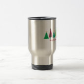 Moderne Trends Weihnachtsbäume Reisebecher (Mittel)