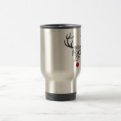 Moderne Trends Weihnachtsrinder Reisebecher (Mittel)