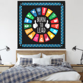 Moderne Trendsetter Inspirierend Keepsakes für sie Leinwanddruck (Insitu (Schlafzimmer))