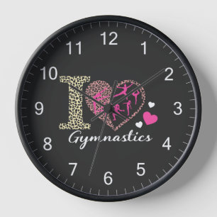 Moderne Trendsetter Niedlich I Liebe Gymnastik Leo Uhr