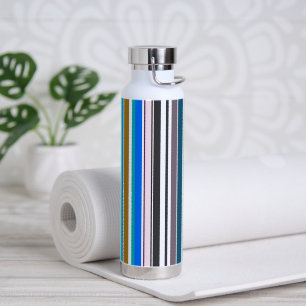 Moderne Trendstreifen Trinkflasche