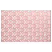 Moderne Trendy Elegante Vintage Rosa Damask Stoff (Fat Quarter (45,7 x 55,9 cm))
