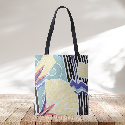 Moderne trendy floral Art von E.A. Séguy Tasche
