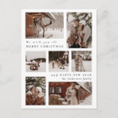 Moderne trendy Foto Collage Weihnachten (Vorderseite)