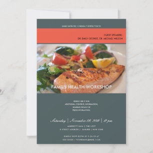 MODERNE TRENDY FOTO GRAY WORKSHOP EREIGNIS EINLADUNG