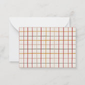 Moderne Trendy Frohe Weihnachten Ein Foto Mitteilungskarte (Rückseite)