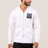 Moderne trendy Irony Cool Hoodie (Vorderseite)