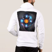 Moderne trendy Irony Cool Hoodie (Rückseite)