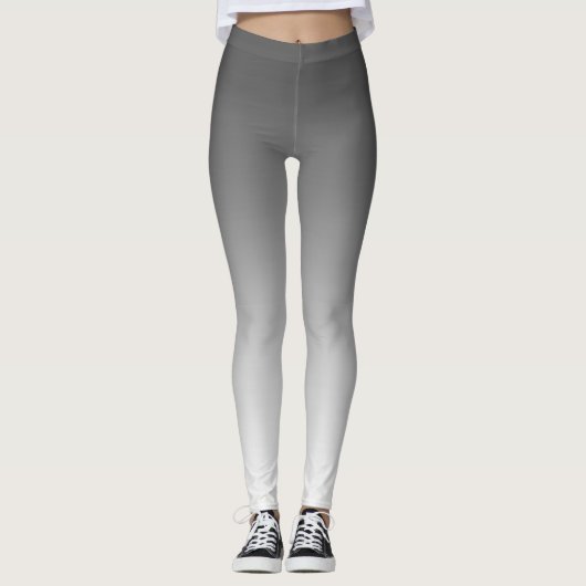 Moderne trendy Ombre Leggings (Vorderseite)