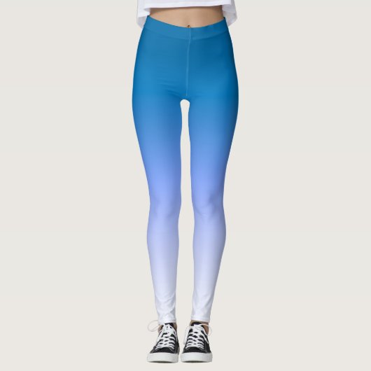 Moderne trendy Ombre Leggings (Vorderseite)