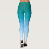 Moderne trendy Ombre Leggings (Rückseite)