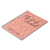 Moderne Trendy Personalisiert My Daily Journal Notizblock (Linke Seite)