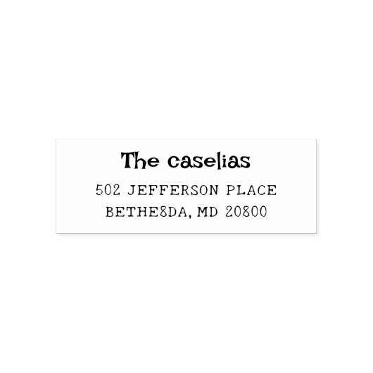 Moderne trendy Wedding Zuhause Einladungen Holz Ha Permastempel (Design)