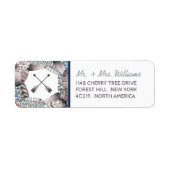 Moderne Tribal Feathers Bohemisch Hochzeit (Vorne)