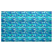 Moderne Tribal Geometric, Denim Blues über die Mar Stoff (Yard (91,4 cm))