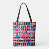Moderne Tribal Geometric, Tasche (Rückseite)