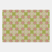 MODERNE TRIBALPATTER GESCHENKPAPIER SET (Vorderseite 3)