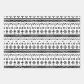 MODERNE TRIBALPATTER GESCHENKPAPIER SET (Vorderseite 2)
