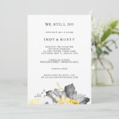 Moderne Tropen machen wir noch immer eine Neugesta Einladung (Stehend Vorderseite)