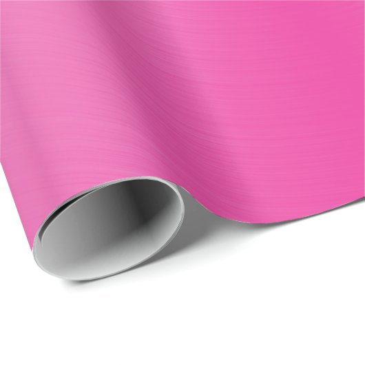 Moderne Tropfen für Lila Glitzer aus rosa Metallen Geschenkpapier (Rolleneckpunkt)