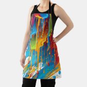 Moderne Tropffarbe Schürze (InSitu)