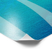 Moderne Tropical Beach Palm Bäume Sonnenuntergang  Fotodruck (Ecke)