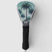 Moderne Tropical Personalisiert Golf Head Cover Golf Headcover (Vorderseite)