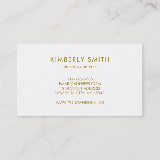 Moderne tropische Aquarellbäume beruflich Visitenkarte (Rückseite)