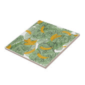 Moderne tropische Bananengärten, nahtloses Muster Fliese (Seite)