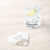 Moderne tropische Bäume sprengen das Datum Untersetzer (Vor Ort)