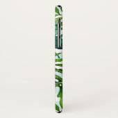 Moderne tropische Blätter mit Wasserfarbe Case-Mate iPhone Hülle (Hinten/Links)