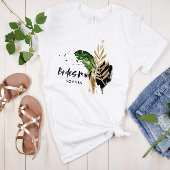 Moderne tropische botanische abstrakte Bridesmaid Sweatshirt