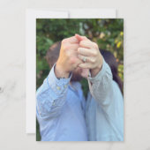 Moderne tropische einladung (Rückseite)