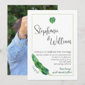 Moderne tropische einladung (Vorne/Hinten)