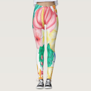 Moderne tropische leggings