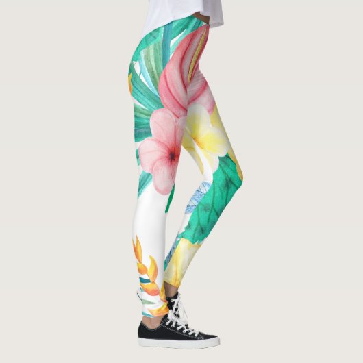 Moderne tropische leggings (Rechts)