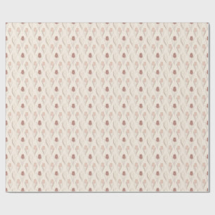 Moderne Tulpen-Blumenmuster Geschenkpapier