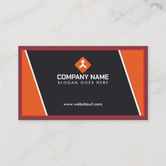 Moderne Türkis Corporate | Minimal Professionell Visitenkarte