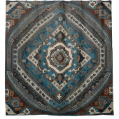 Moderne türkische Beautiful Old Pattern Collection Duschvorhang (Vorderseite)