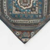 Moderne türkische Beautiful Old Pattern Collection Fleecedecke (Ecke)