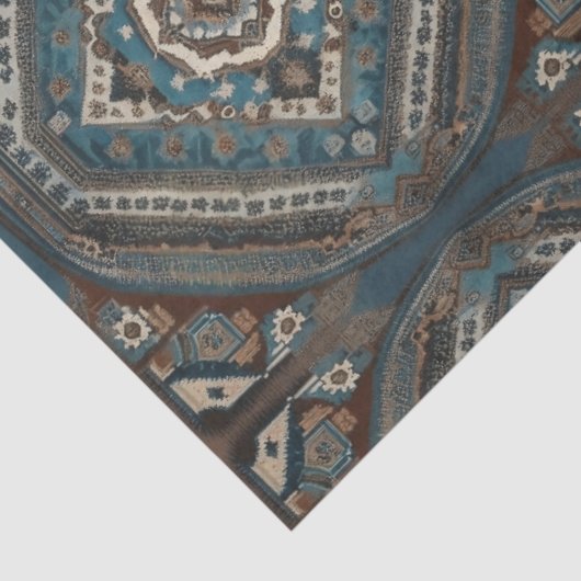 Moderne türkische Beautiful Old Pattern Collection Seidenpapier (Ausschnitt)