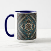 Moderne türkische Beautiful Old Pattern Collection Tasse (Links)