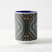 Moderne türkische Beautiful Old Pattern Collection Tasse (Zentrum)