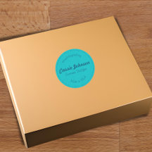 Moderne türkisfarbene Imitate Leder handgefertigt