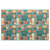 Moderne türkisfarbene Rechtecke aus dem Mittelalte Stoff (Fat Quarter (45,7 x 55,9 cm))